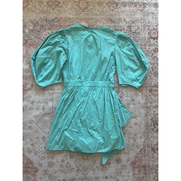 Rhode Pia Dress Mini in Jade Womens Size 8 NWT - Picture 7 of 7